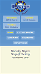 Mobile Screenshot of blueskybagels.com